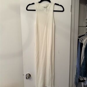 Attica Wilfred Ivory Knit Sleevless Midi Dress S